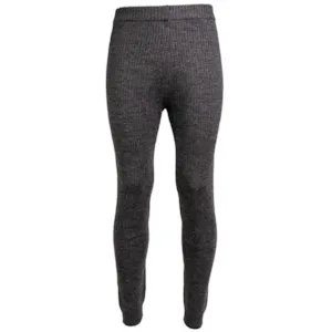 Ullbukse strikket Vidda mørkgrå