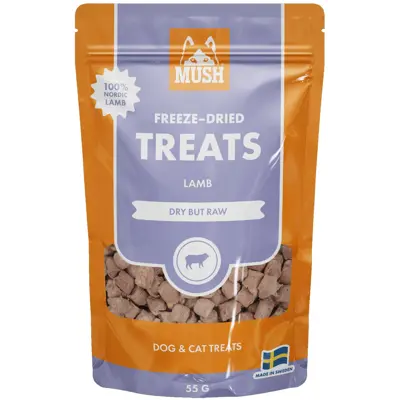 Godbiter Lam frysetørket 55 g