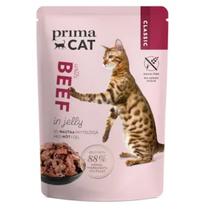 Våtfôr Classic biff i gele 85 g