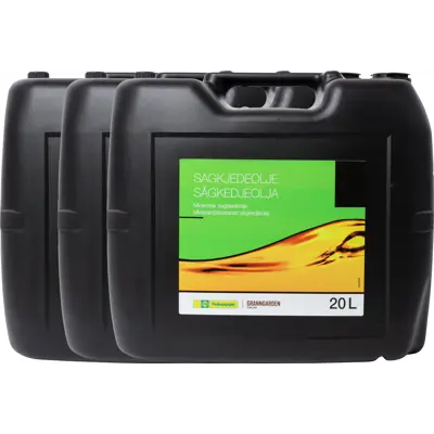 Kit med 3 stk. sagkjedeolje 20 L