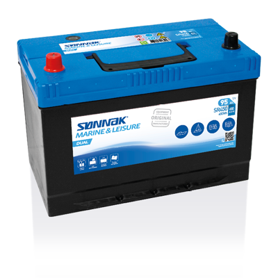 Båt og fritidsbatteri Dual SR450