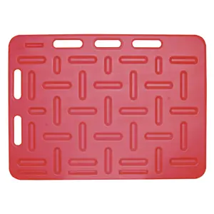 Drivplate for gris rød