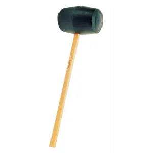 Gummiklubbe med treskaft