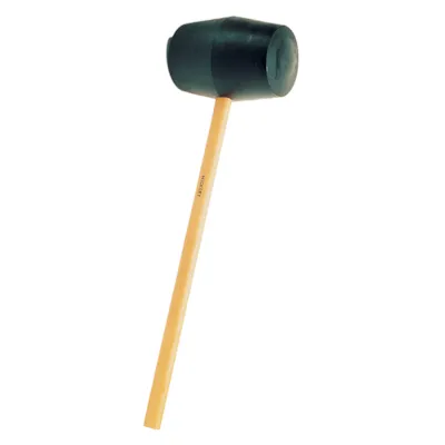 Gummiklubbe med treskaft