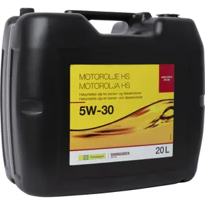 Motorolje helsyntetisk HS 5W-30 20 L