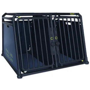 Hundebur Pro Noir 22 dobbel Large svart