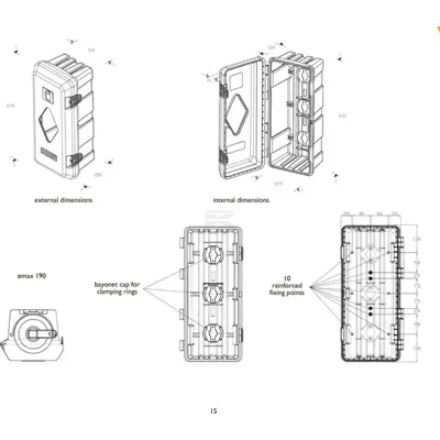Kasse for brannslukningsapparat 6-9 kg, bilde 3