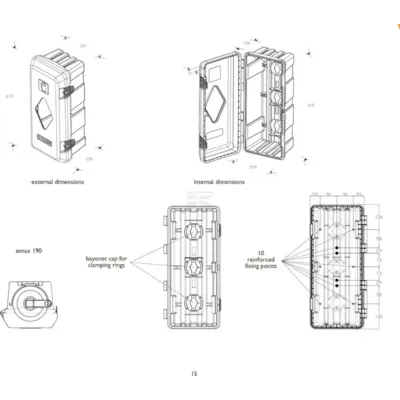 Kasse for brannslukningsapparat 6-9 kg, bilde 3