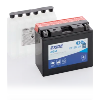 MC batteri AGM 12V 10Ah