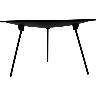 Stekehelle støpejern med 3 bein Ø45 cm, bilde 2