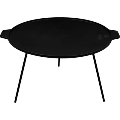 Steikehelle støpejern med 3 bein Ø45 cm