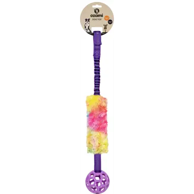 Gummiball med strikk