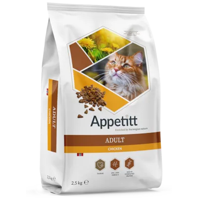 Kattemat Cat Adult Chicken 2,5 kg
