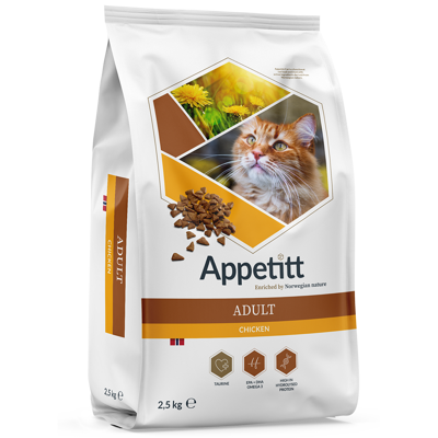 Kattemat Cat Adult Chicken 2,5 kg