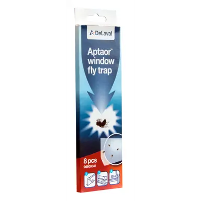 Fluepapir for vindu 8 pk