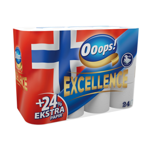 Toalettpapir Excellence 24 ruller