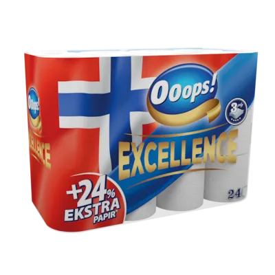 Toalettpapir Excellence 24 ruller