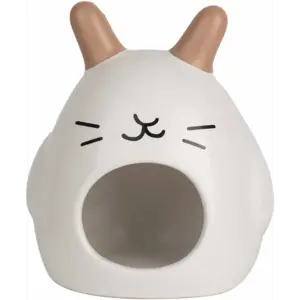 Smådyrhus i keramikk