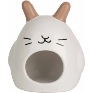 Smådyrhus i keramikk