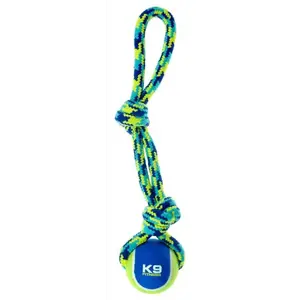 Hundeleke tau med ball