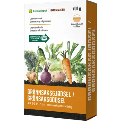 Grønnsaksgjødsel 0,9 kg