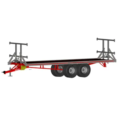 Rundballehenger metaX 9 meter