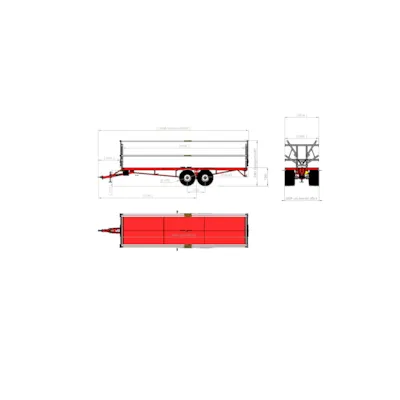 Rundballehenger metaX 9 meter, bilde 5