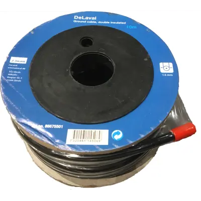 Jord- og veggkabel 10 m