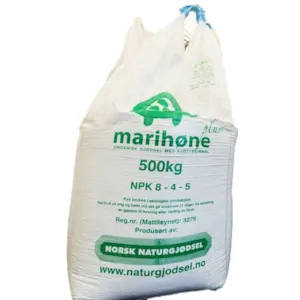 Marihøne Pluss NPK 8-4-5, organisk gjødsel