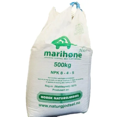 Marihøne Pluss NPK 8-4-5, organisk gjødsel