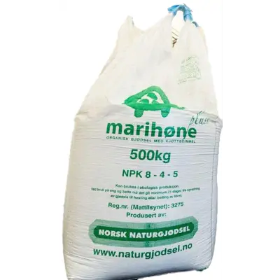 Marihøne Pluss NPK 8-4-5 600 kg