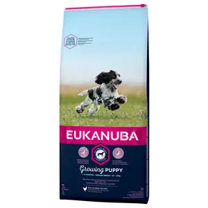 Hundefôr Growing Puppy Medium Breed 15 kg