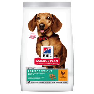 Hundefôr Perfect Weight Small & Mini Adult Kyllling 1,5 kg