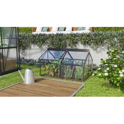 Drivhus i glass Gaia