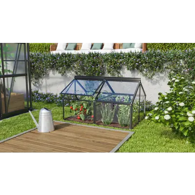 Drivhus i glass Gaia