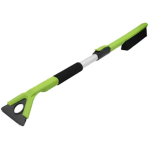 Snøkost og skrape teleskopstang 78-102 cm