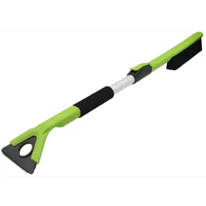 Snøkost og skrape teleskopstang 78-102 cm 