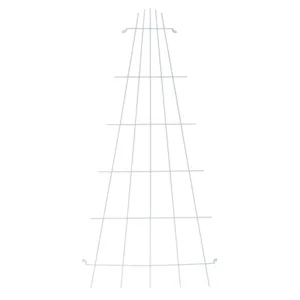 Espalier metall vifte hvit H150 cm