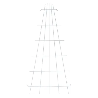 Espalier metall vifte hvit H150 cm