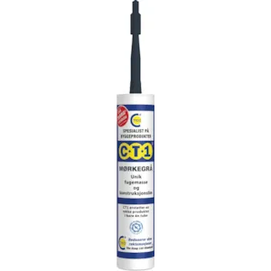 Fugemasse & lim Tribrid mørk grå 290 ml