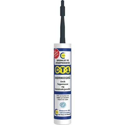 Fugemasse & lim Tribrid mørk grå 290 ml