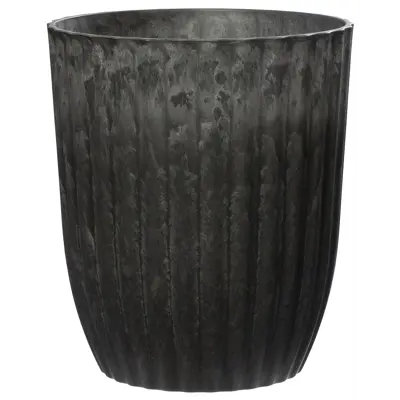 Blomsterpotte Poly sort
