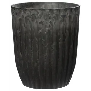 Blomsterpotte Poly sort
