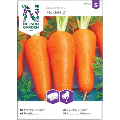 Frø vintergulrot Flakkée 2 såbånd