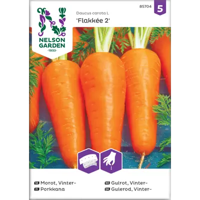 Frø vintergulrot Flakkée 2 såbånd