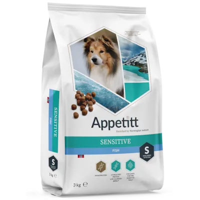 Hundefôr Sensitive Fish Small Breed 3 kg