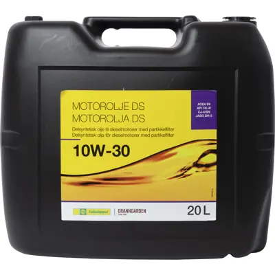Motorolje delsyntetisk DS 10W-30 20 L, bilde 2