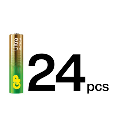 Ultra Alkaline batteri LR03/AAA 24 pk, bilde 2