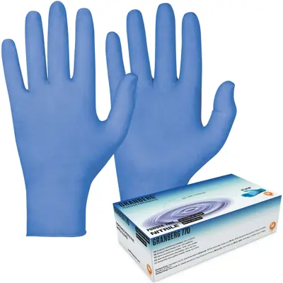 Nitril engangshansker 100 stk