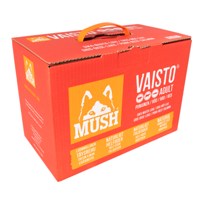 Hundefôr Vaisto gris-okse-laks frosset 10 kg